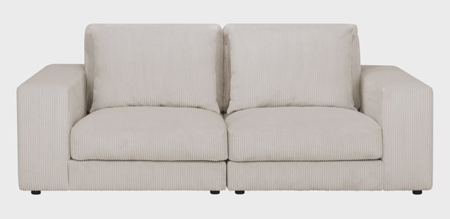 2.5-zitsbank Kayuma ribstof | NADUVI Collection