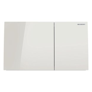 Drukplaat Geberit Sigma 70 Frontbediening 2-toets Glas Zandgrijs