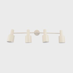 Lindby plafondspot Ovelia, beige, 80 cm, 4-lamps, E27