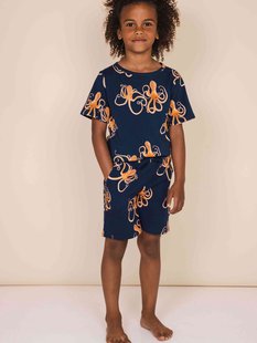 Octopus Korte Broek Kinderen Octopus Korte Broek Kinderen