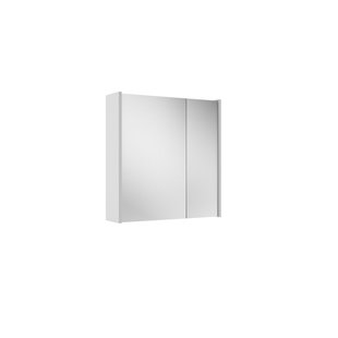 Saniclass Prime Spiegelkast - 60x63x16cm - inclusief zijpanelen - greige (grijs) SW1212815/SW892637