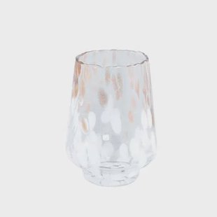 PTMD Angelina White gold dots glass stormlight round S