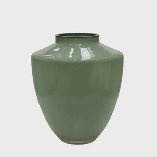 Vase The World - Tugela S pastel green Ø24.5 x H29 cm