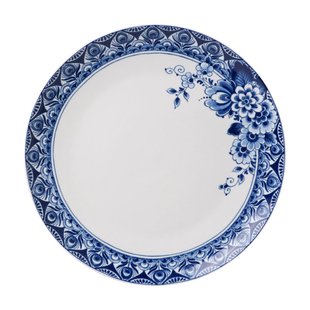 Dinerbord Paauw Blauw