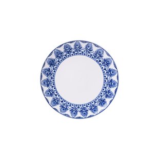 Gebaksbordje Paauw Blauw