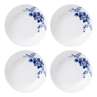 Pastabord Paauw Blauw set van 4