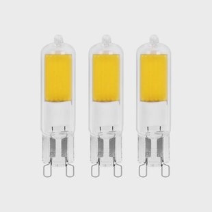 Arcchio LED stiftlamp, G9, 2,2W, 2700K, set van 3