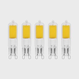 Arcchio LED stiftlamp, G9, 2,2W, 2700K, set van 5