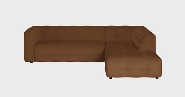 Hoekbank Bobonne Big rechts chenille | NADUVI Collection