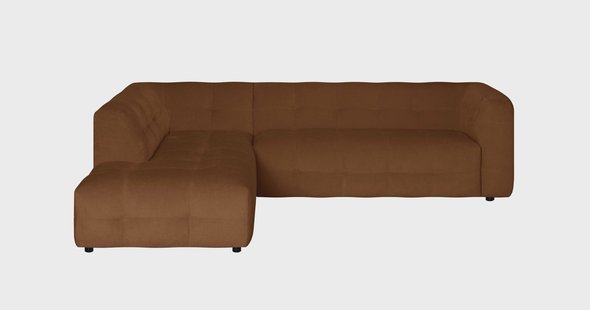 Hoekbank Bobonne Big links chenille | NADUVI Collection