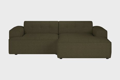 Hoekbank Spacio rechts bouclé | NADUVI Collection