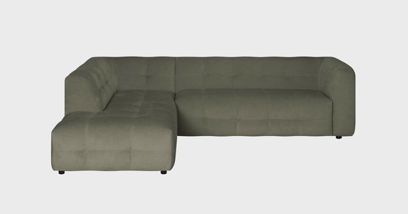 Hoekbank Bobonne Big links chenille | NADUVI Collection