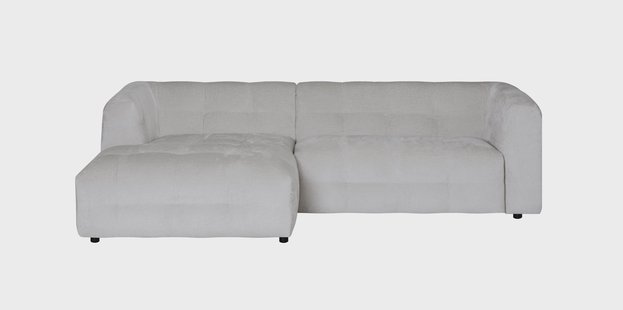 Hoekbank Bobonne links chenille | NADUVI Collection