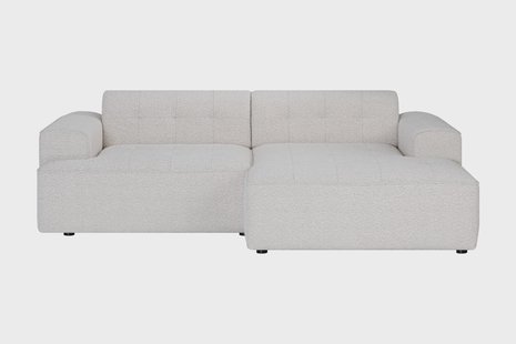 Hoekbank Spacio rechts bouclé | NADUVI Collection