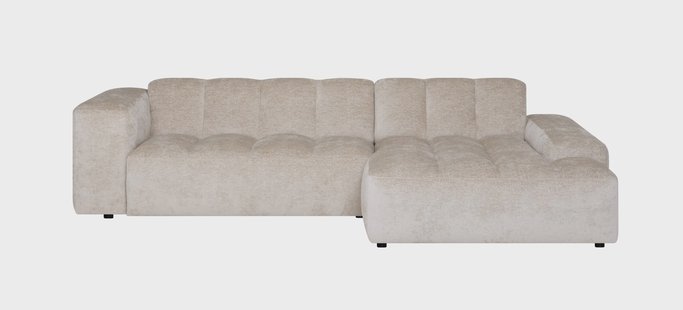 Hoekbank Starlight rechts chenille | NADUVI Collection