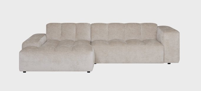 Hoekbank Starlight links chenille | NADUVI Collection