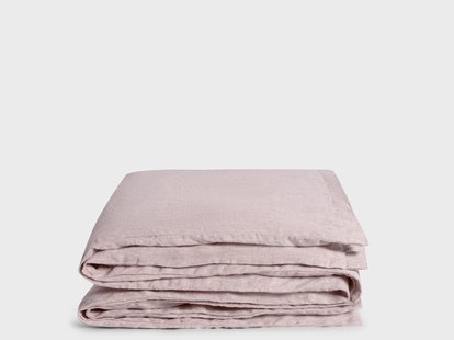 Yumeko Kinderdekbedovertrek gewassen linnen rose chambray 100% gewassen linnen