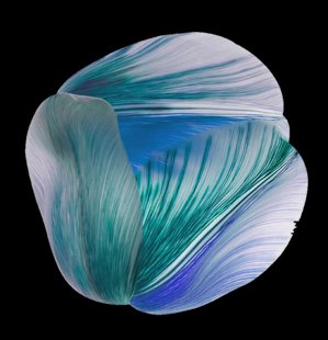 Moooi Carpets - Vloerkleed Shell Blue Soft Yarn -