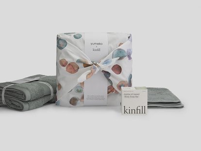 Yumeko Bath time cadeauset sea green