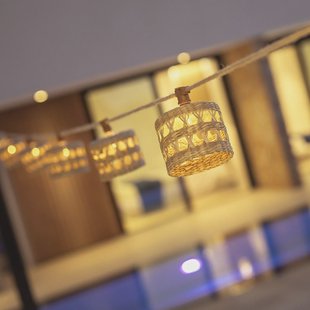 Newgarden LED lichtketting op zonne-energie van Esparto