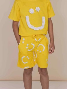 Smiles Yellow Korte Broek Kinderen