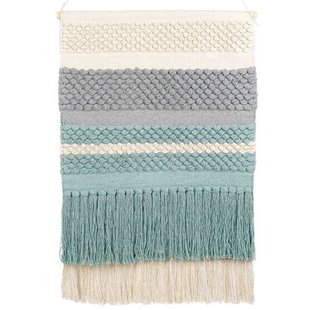 Beliani - PARIKO - Wandhanger - Lichtbeige - Katoen