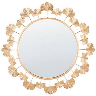 Beliani - CODOLET - Wandspiegel - Goud - Metaal