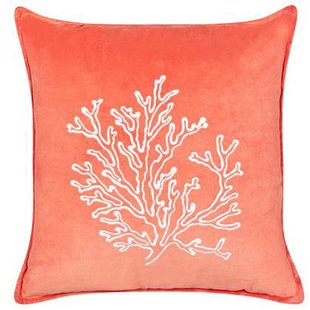 Beliani - LOMENTARIA - Sierkussen - Rood - 45 x 45 cm - Fluweel Beliani - LOMENTARIA - Sierkussen - Rood - 45 x 45 cm - Fluweel