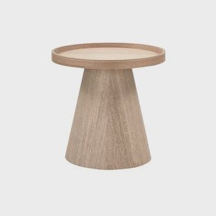 WOOOD Maud Bijzettafel - Hout - Naturel - 38x39x39 WOOOD Maud Bijzettafel - Hout - Naturel - 38x39x39