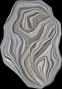 Moooi Carpets - Vloerkleed Liquid Layers Flint Rock Low Pile -