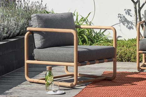 Apple Bee | Loungestoel Dolce | Grey