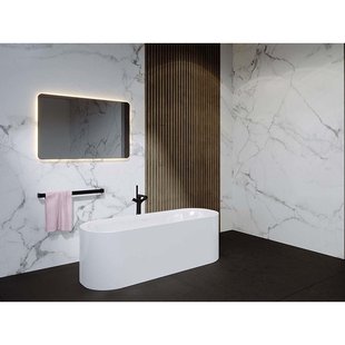 Riho Devotion vrijstaand bad - 180x70x60cm - acryl - glans wit B095001005