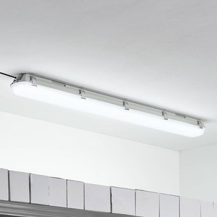 Arcchio Rao vochtbestendige LED lamp, lengte 121,5 cm, set van 5