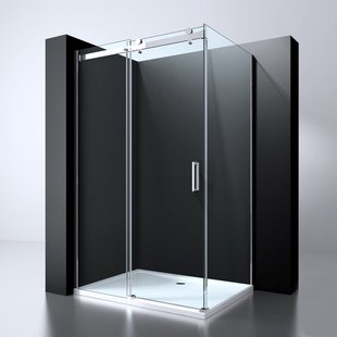 Best Design Erico-Rechthoek Cabine Schuifdeur & Wand 120X90X200cm Nano Glas 8mm