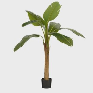 Mica Decorations Kunstplant Bananenboom in Pot - H155 x Ø90 cm - Groen Mica Decorations Kunstplant Bananenboom in Pot - H155 x Ø90 cm - Groen