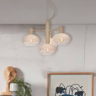 IT´S ABOUT ROMI IT'S ABOUT ROMI Bologna hanglamp, melkwit, 4-lamps versie