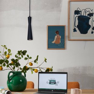 IT´S ABOUT ROMI IT'S ABOUT ROMI Bordeaux hanglamp, zwart, 1-lamp