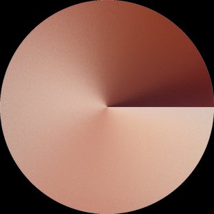 Moooi Carpets - Rond Vloerkleed Round Copper Wool -