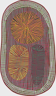 Moooi Carpets - Rond vloerkleed Amoeba Wol - 393x252 cm