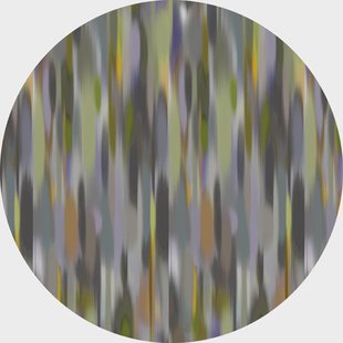 Moooi Carpets - Rond Vloerkleed Akira - Round Waterlily Low Pile -