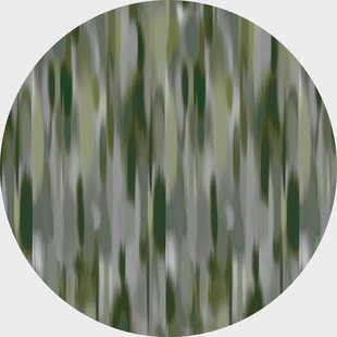 Moooi Carpets - Rond Vloerkleed Akira - Round Moss Soft Yarn -