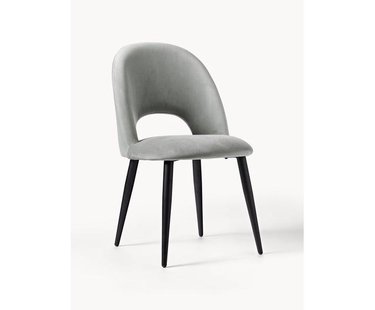 Fluwelen stoel Rachel