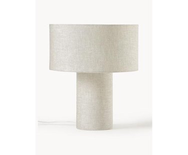 Linnen tafellamp Ron