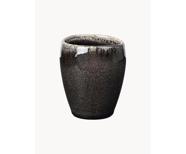 Handgemaakt espressokopje Nordic Coal, 6 stuks