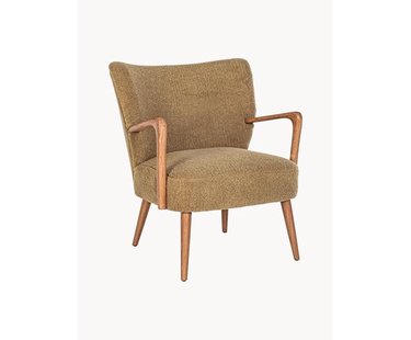 Teddy loungefauteuil Moritz met armleuningen