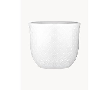 Porseleinen eierdopjes Rhombe met gestructureerde oppervlak, 2 stuks