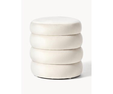 Fluwelen poef Alto