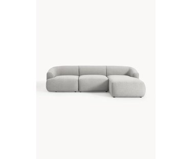 Modulaire boucl&eacute; hoekbank Sofia (3 zits)