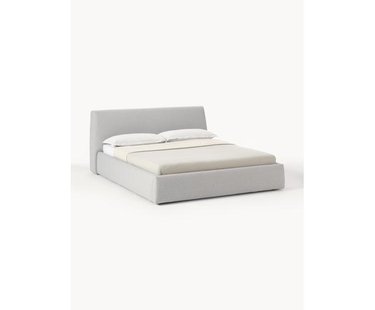 Gestoffeerd bed Cloud met opbergruimte