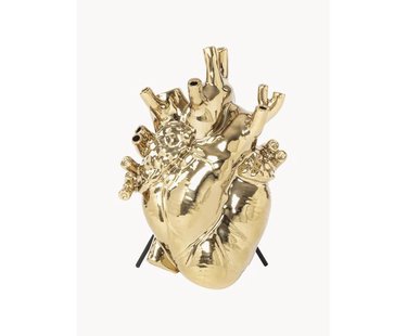 Porseleinen vaas Love in Bloom, H 25 cm